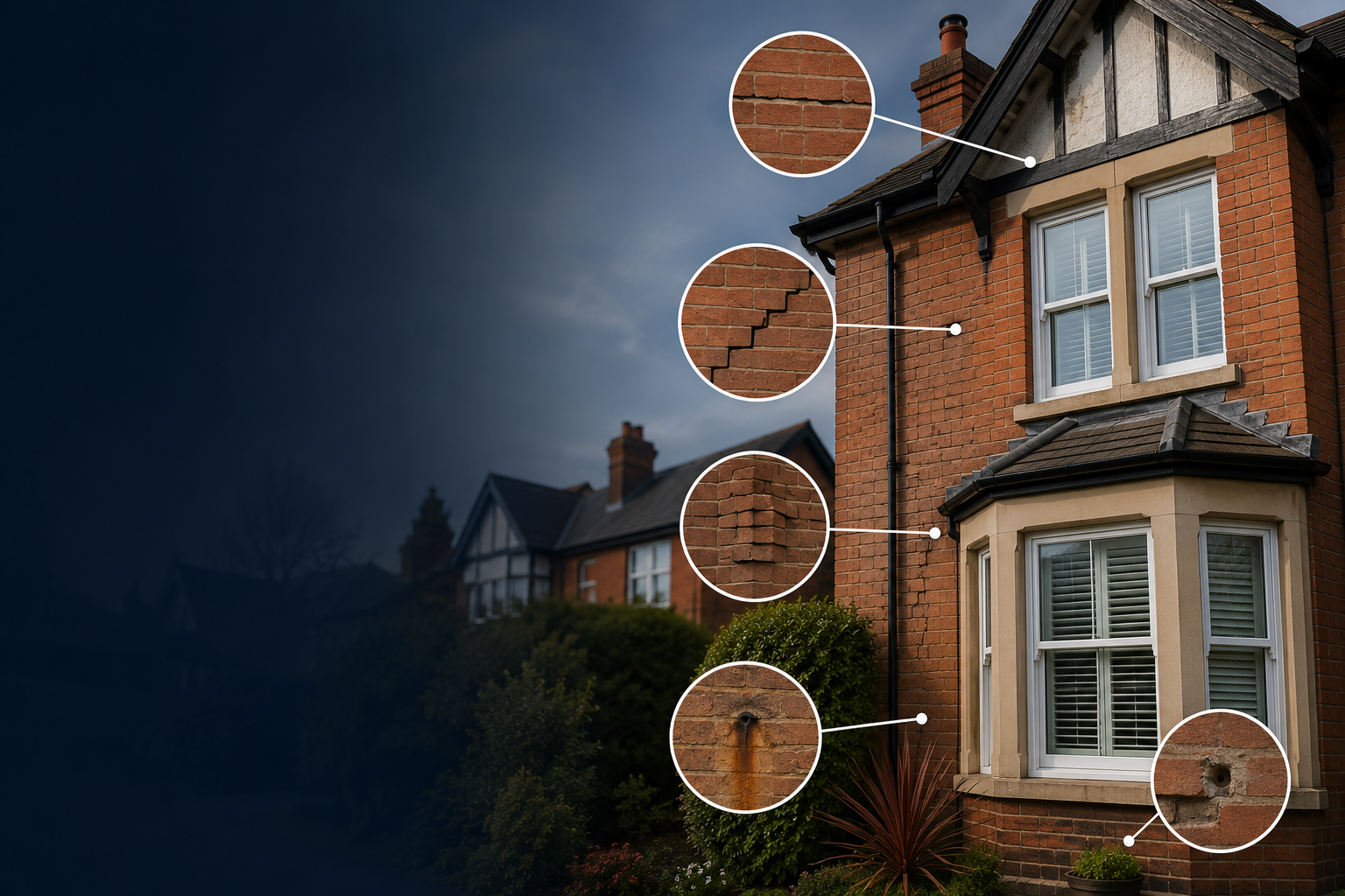 signs you may need a wall tie survey The main signs of wall tie failure and what to look for before getting a wall tie survey
