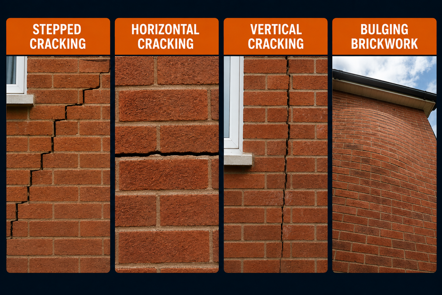 SIGNS OF WALL TIE FAILURE SIGNS OF WALL TIE FAILURE